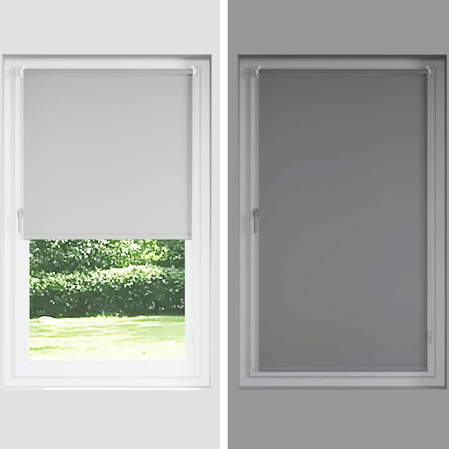 Gecheer Store à rouleau occultant 150 x 175 cm, largeur du tissu 146,6 cm, store à rouleau vertical, store occultant, store roulant, stores à rouleaux pour porte fenêtre, p4011424