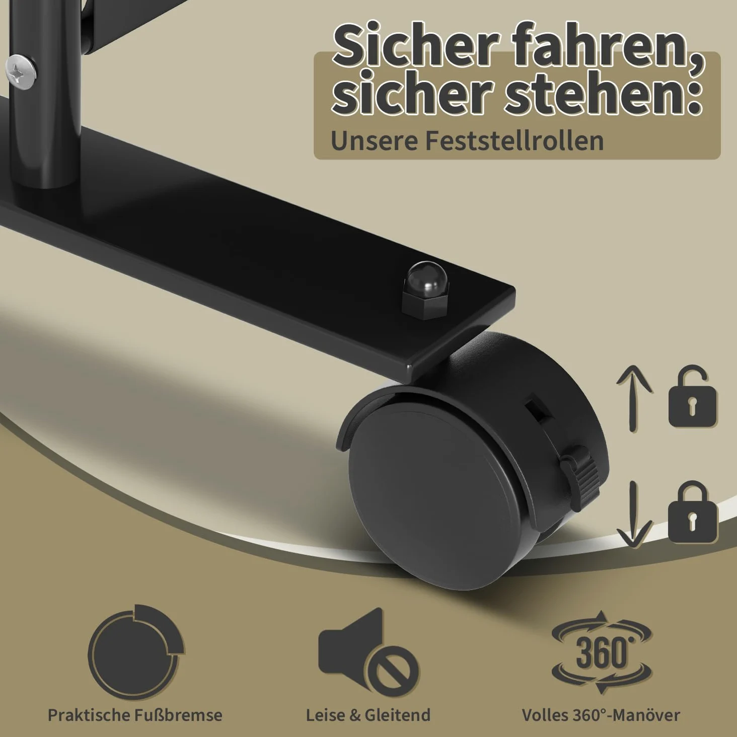 Paravent sur roulettes - 1 pièce - Pliable et autonome - Sur roulettes - Brise-vue - Pour jardin, bureau, terrasse - 185 x 180 x 30 cm - Anthracite