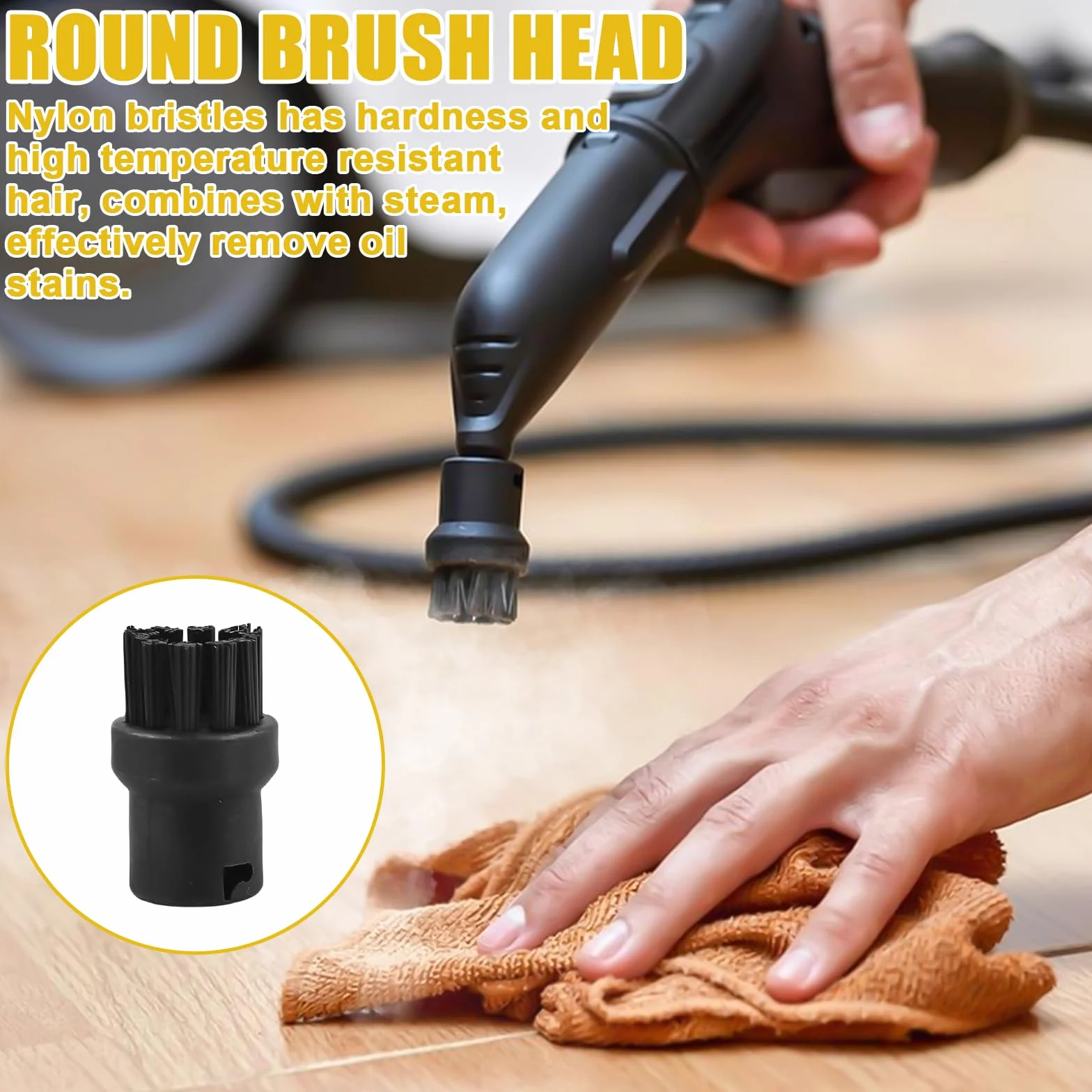 Kärcher accessoires nettoyeur vapeur SC1 SC2 SC3 SC4 SC5 brosse ronde grande buse brosse à joints lot 10