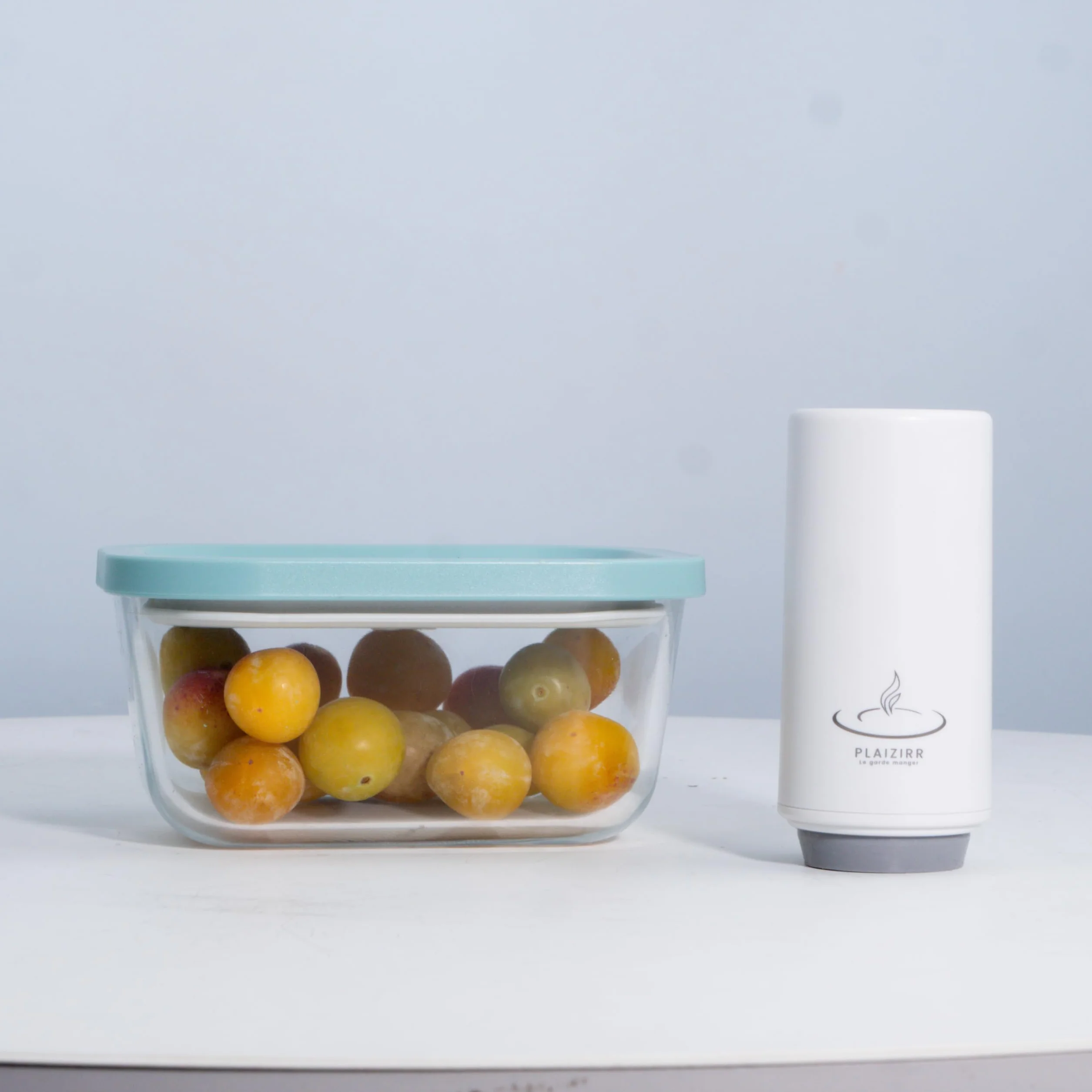 Kit sous vide alimentaire pompe rechargeable sans fil 4 boîtes hermétiques verre BPA