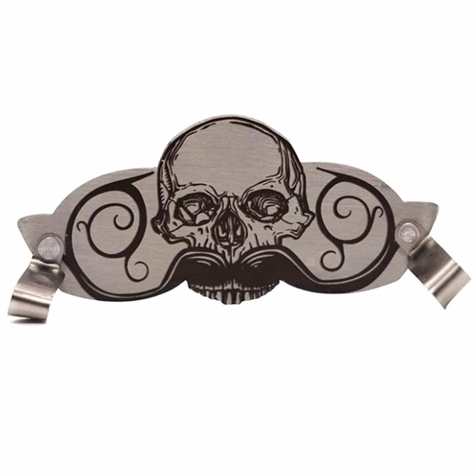 Bière moustache tasse protection acier inoxydable tête de mort décoration innovante