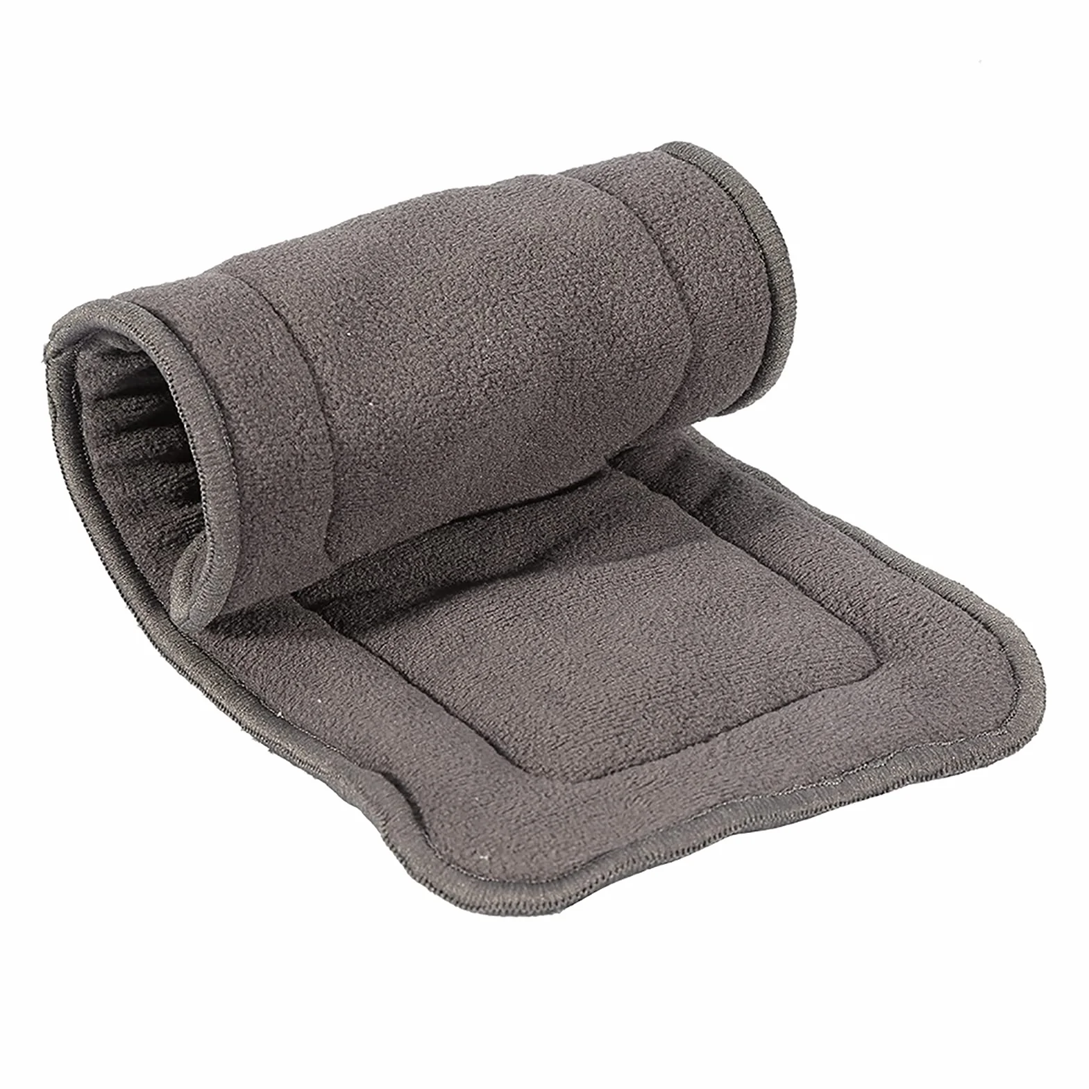 Insert de couche-culotte réutilisable 5 couches lavables en tissu bambou et charbon de bois super absorbant pour adulte (M)