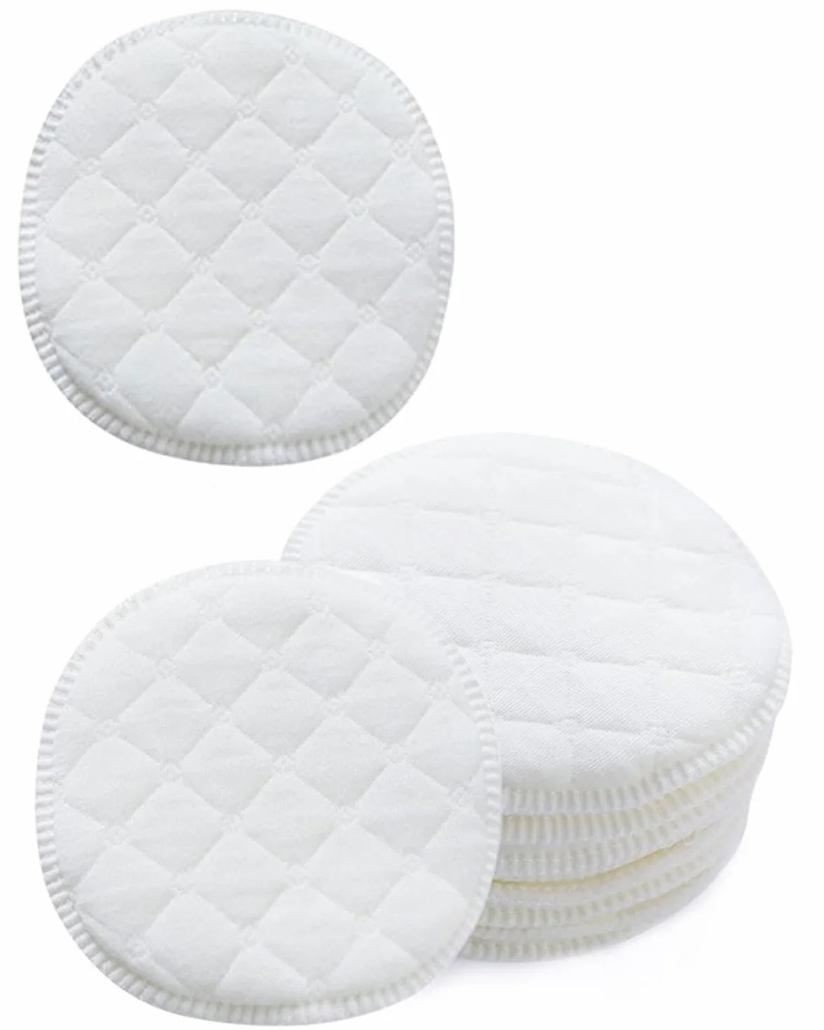 Coussinets d'allaitement en bambou biologique lavables 20 pièces antibactériens hypoallergéniques