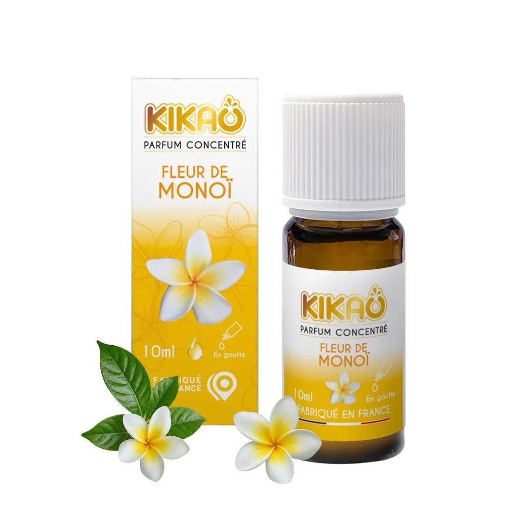 KIKAO Parfum Concentré Multi-Usages 10ml Fleur de monoï Diffuseur Électrique Bain Cosmétique DIY
