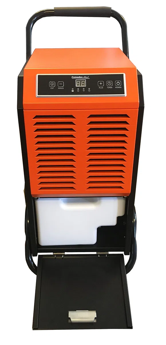 Comedes Déshumidificateur de chantier ITR 70 (max.70 l/24h) Convient pour les pièces et les caves jusqu'à 150 m²/345 m³