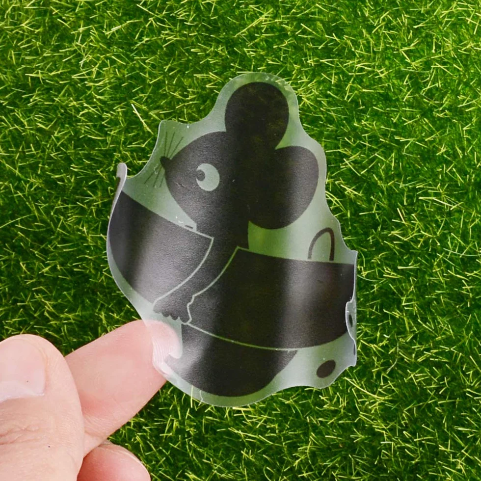 MEJOSER Interrupteurs Stickers Commutateur Autocollant Noir PVC Imperméable 20PCS