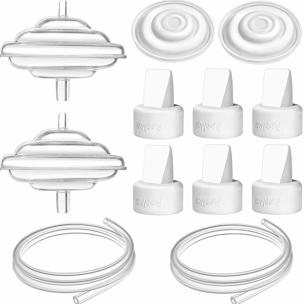 Pièces de tire-lait Spectra, valves à bec de canard, tubes et membrane anti-reflux pour S1 S2 9 Plus