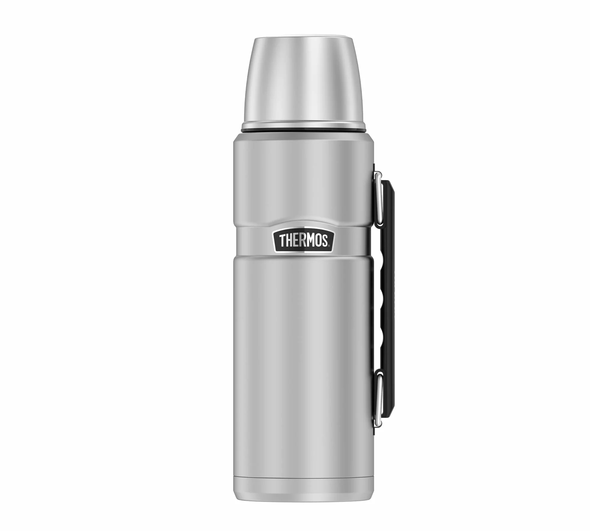 Très grand thermos flasque de 1,2 L en acier inoxydable, Acier inoxydable, acier inoxydable, 9,5x10,9x31,3 cm