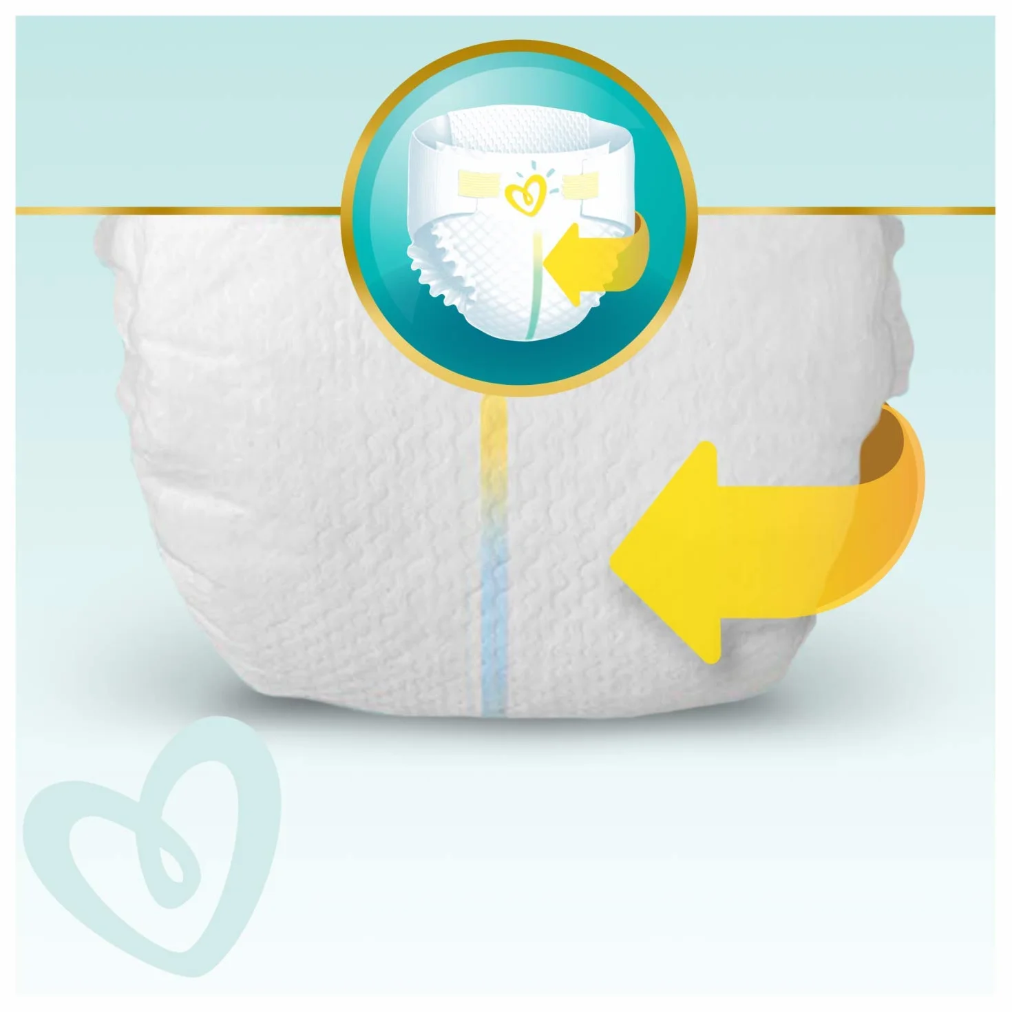 Pampers Protection Premium Taille 1 Couches 72 sztuk 2-5 kg