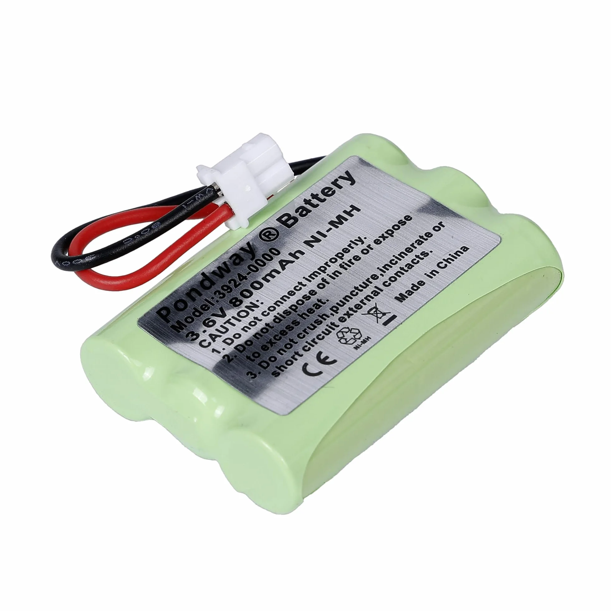 Batterie NiMH 900mAh 3.6V pour Babyphone Compatible Vtech BM5463 Fisher Price J2457 Motorola MBP33S
