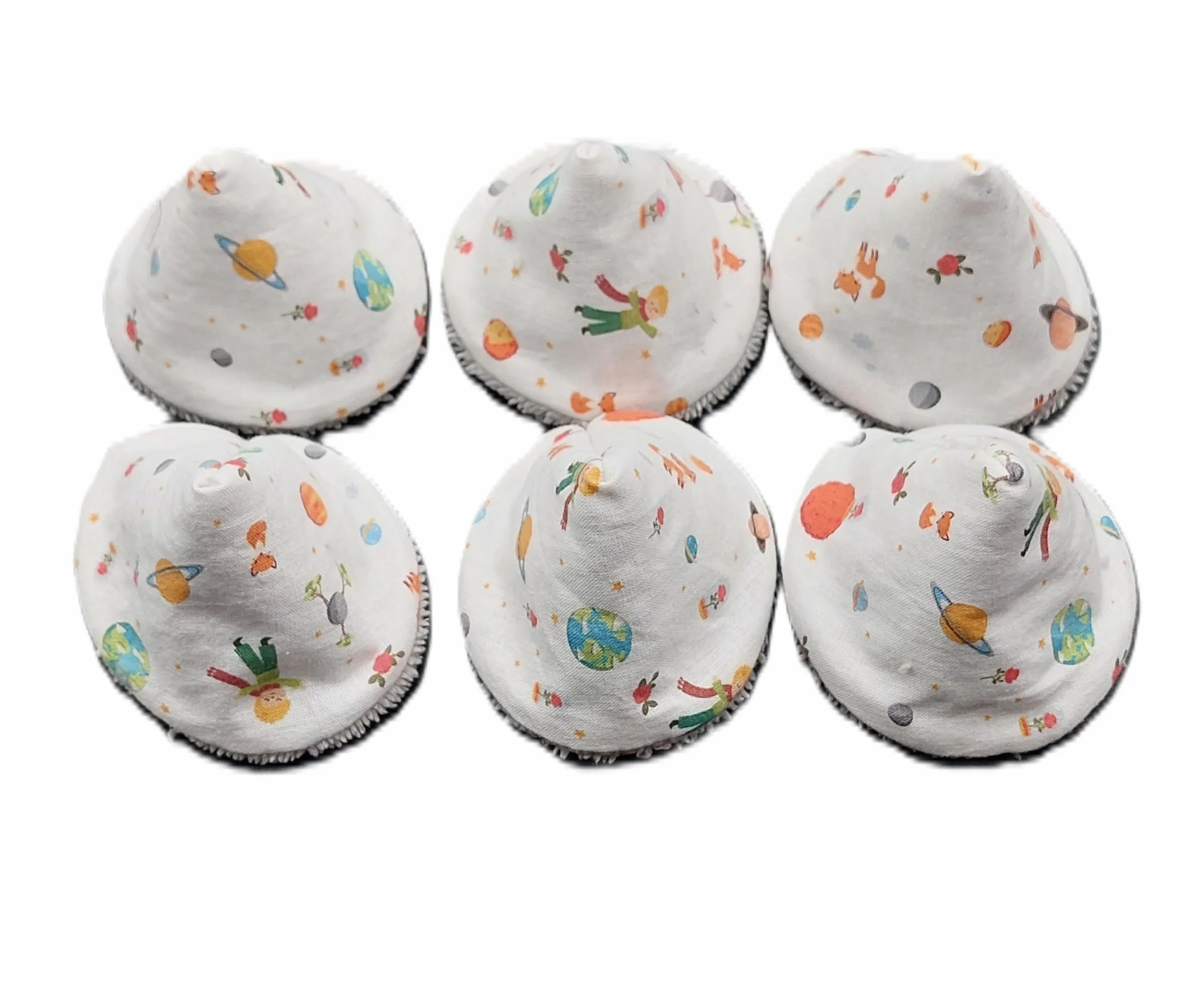 Lot de 6 pare pipi, tipi pipi, cône pipi