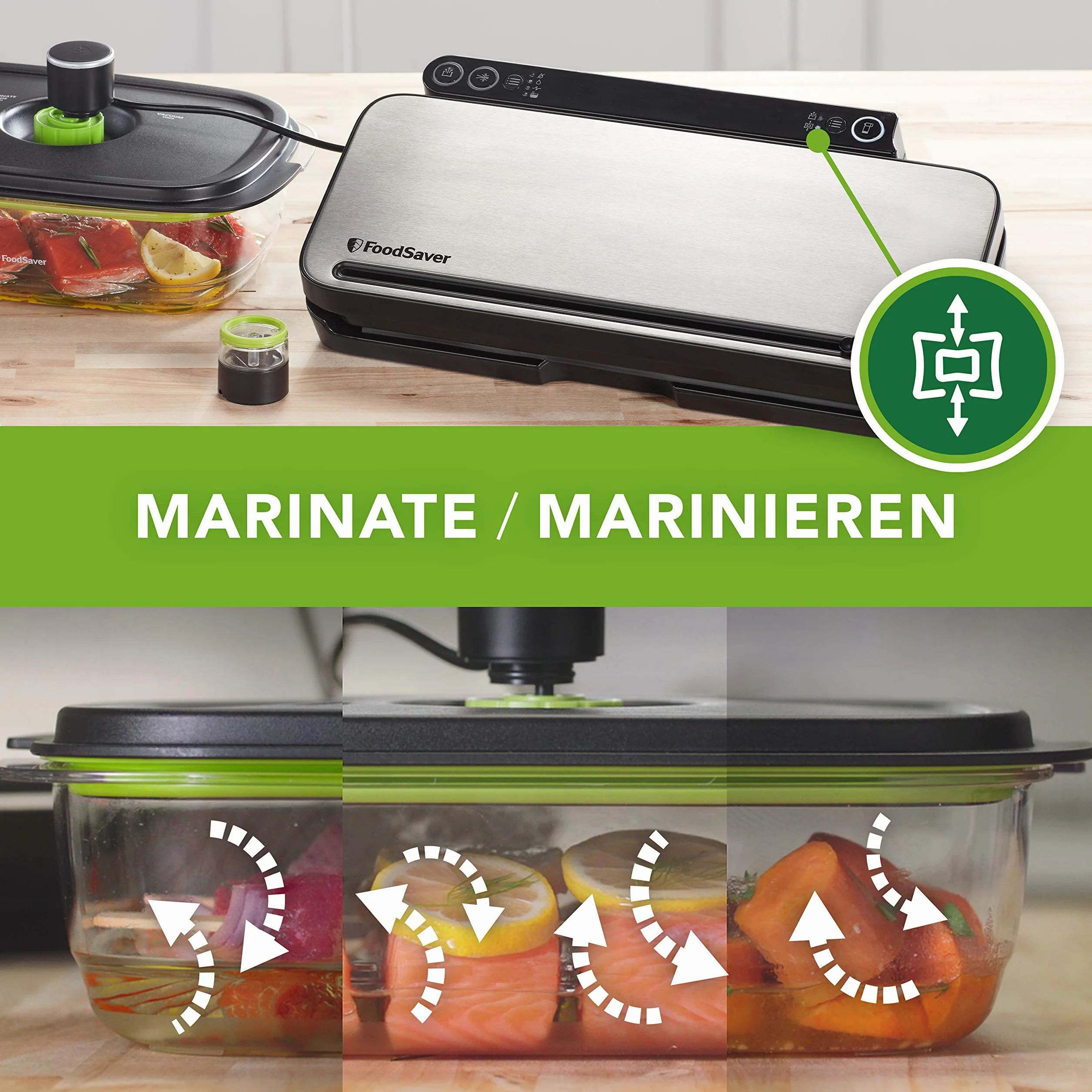 FoodSaver Machine Sous Vide Alimentaire VS3190X avec 1 rouleau, 4 sacs sous vide et 4 sacs zippés