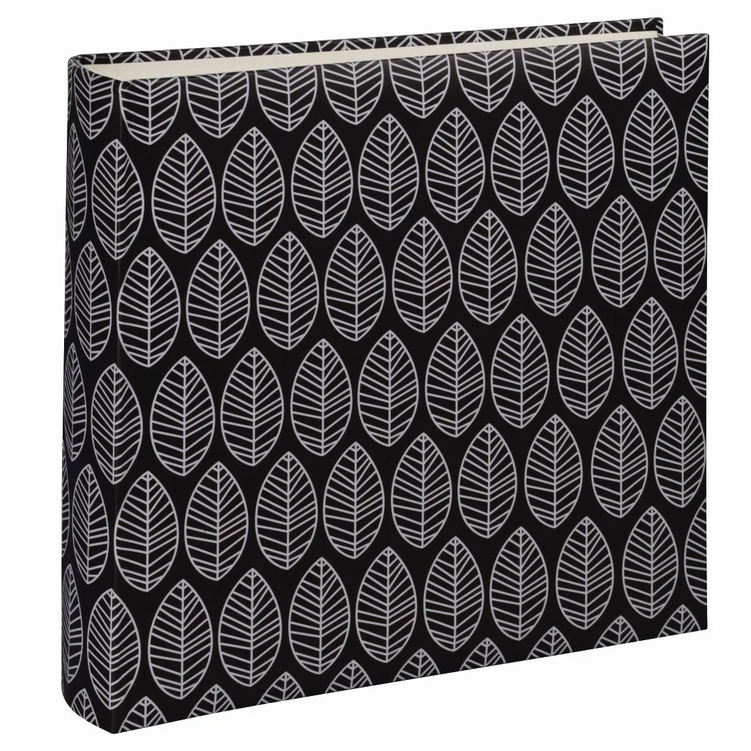 Hama Album photo Jumbo La Fleur 30 x 30 cm 100 pages 400 photos 10x15 cm Noir