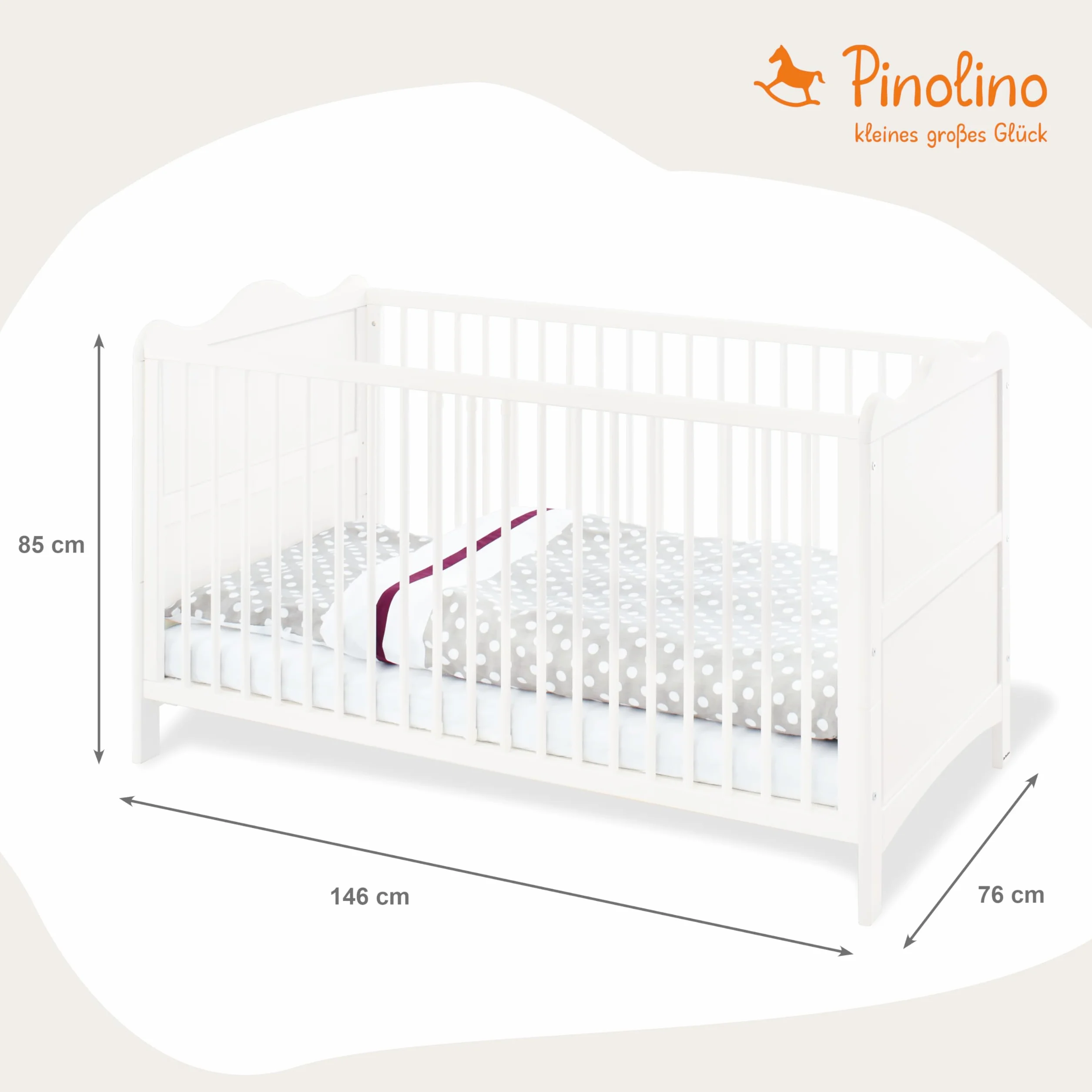 Pinolino Florentina Ensemble Complet pour Chambre d'enfant Blanc
