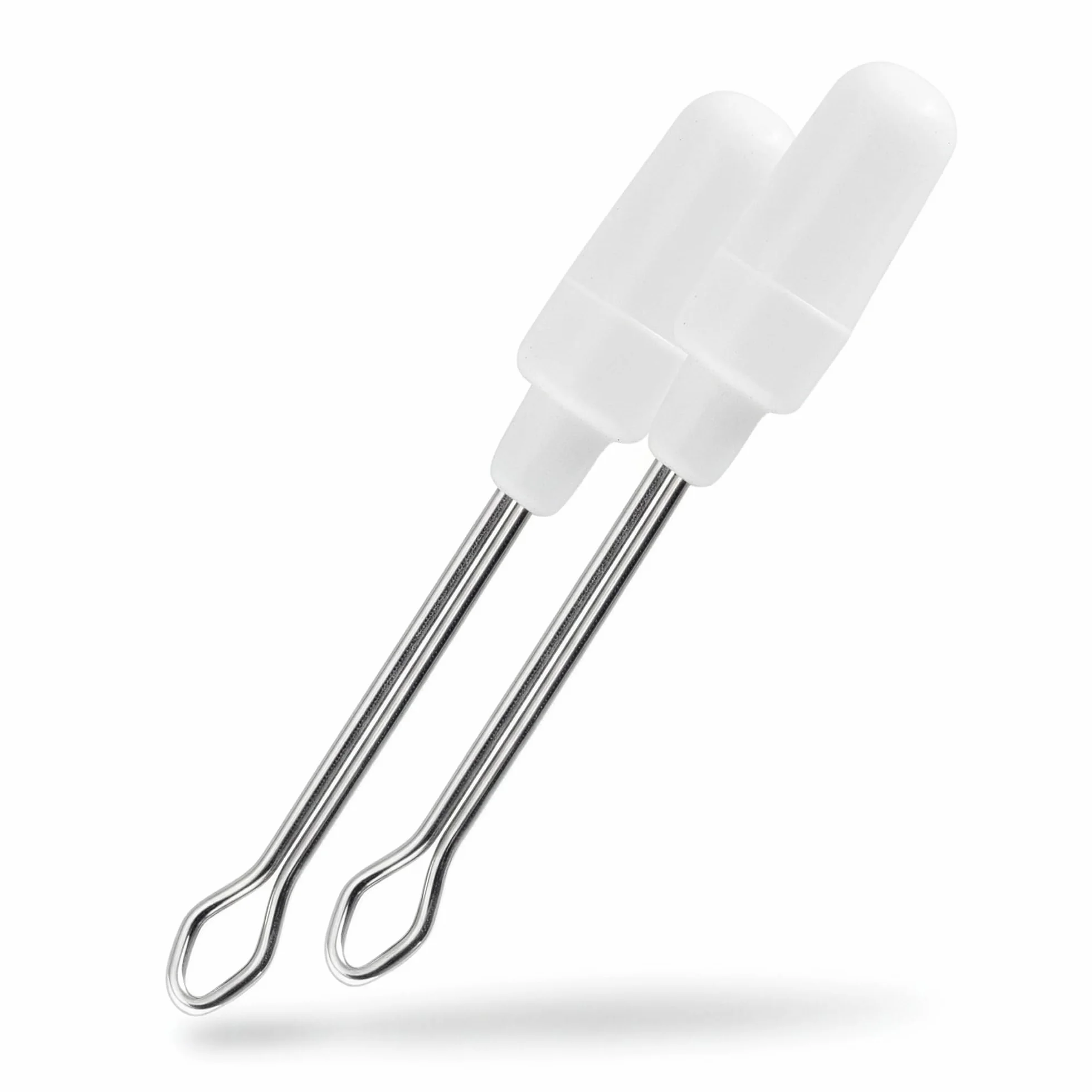 SCHWERTKRONE® Lot de 2 nettoyants d'oreille – Cuillère pour enlever le cérumen