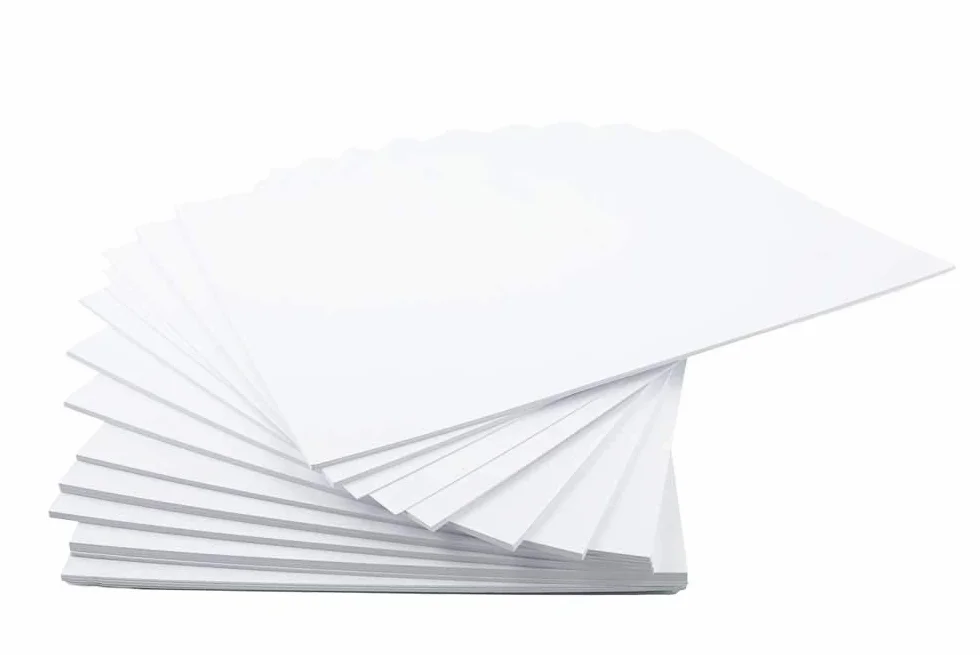 House of Card & Paper Feuilles Cartonnées Blanches A3 350 g/m² Lot de 25