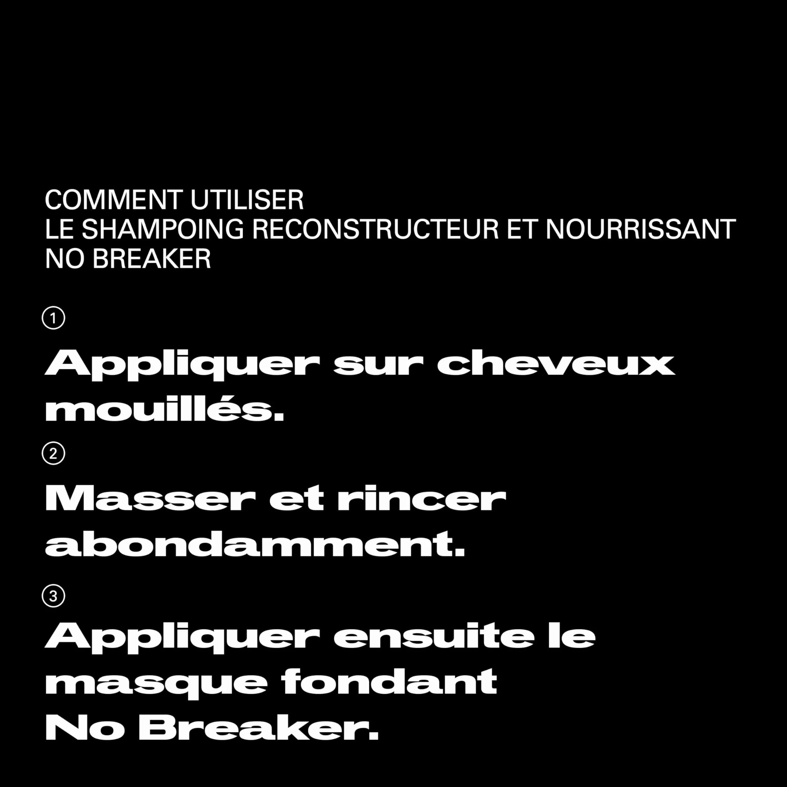 Sebastian Professional No Breaker Shampoing reconstruction anti-casse 280 ml