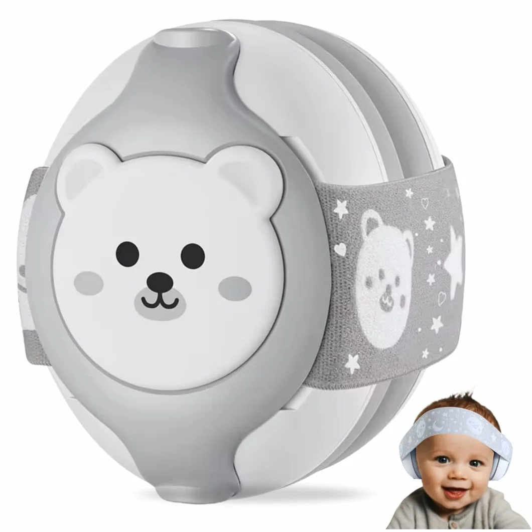 Casque anti-bruit bébé 36 mois protection auditive 25 dB ajustable confortable CE