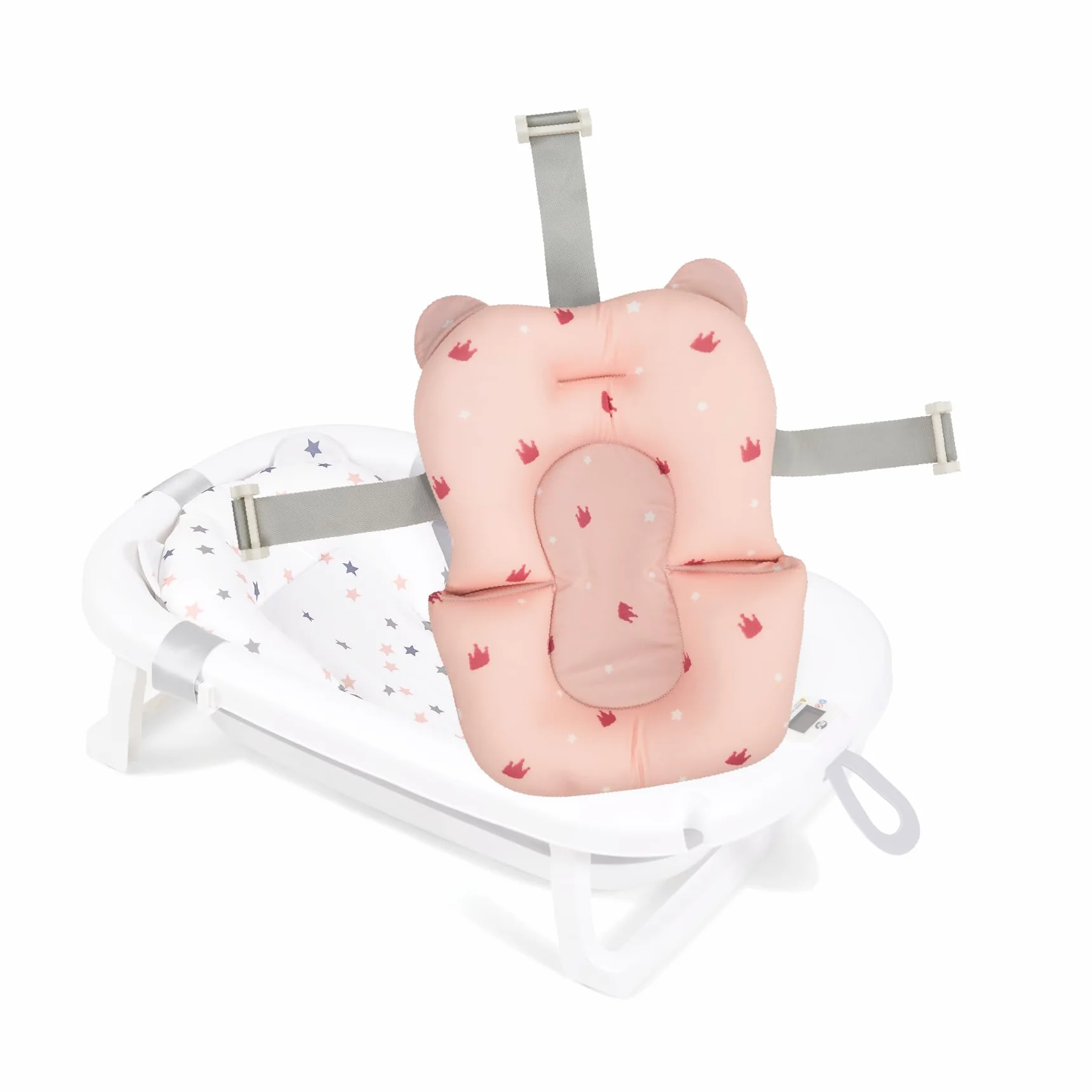Coussin Réducteur Adaptable pour Baignoire Pliable MS BabyWorld - Portable Maison Voyages