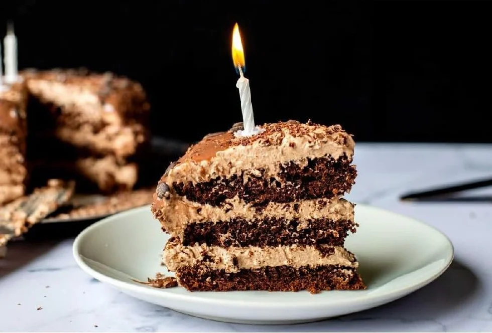 PARENCE Lot de 24 Bougies d'Anniversaire avec 12 Accroches pour Gâteaux