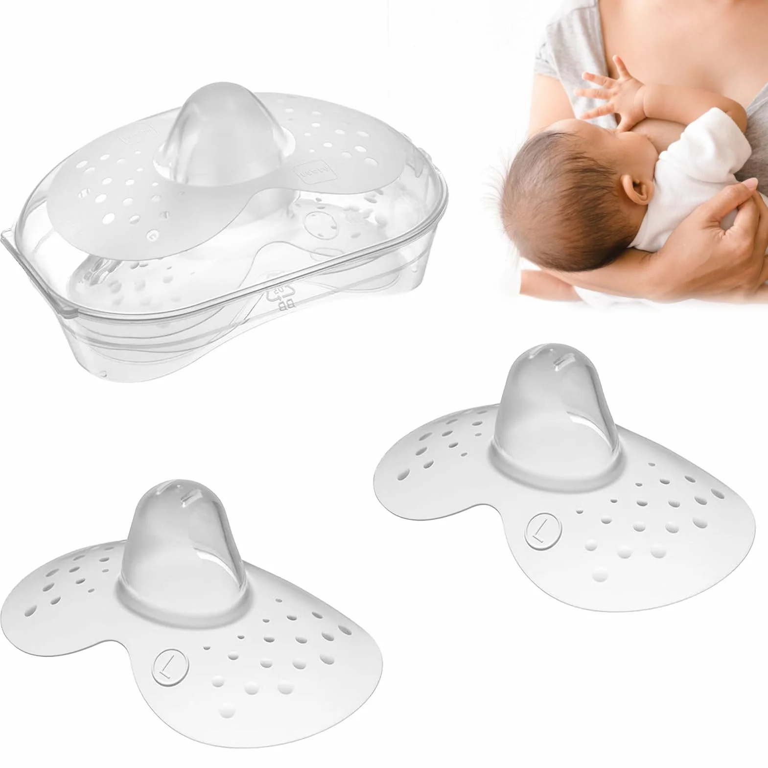 Mam tétines d'allaitement lot de 2 taille L étui