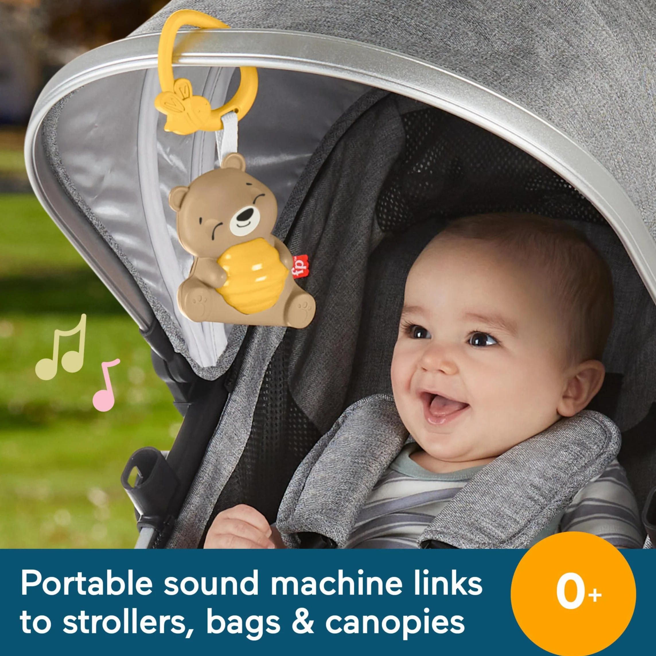 Fisher-Price Veilleuse Musicale Mon Ourson Dodo HRB18